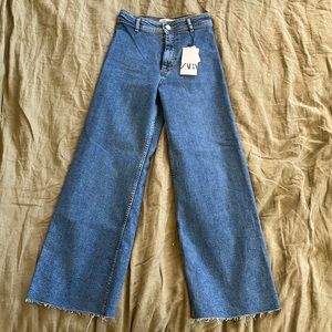 NWT Zara Marine Straight jeans